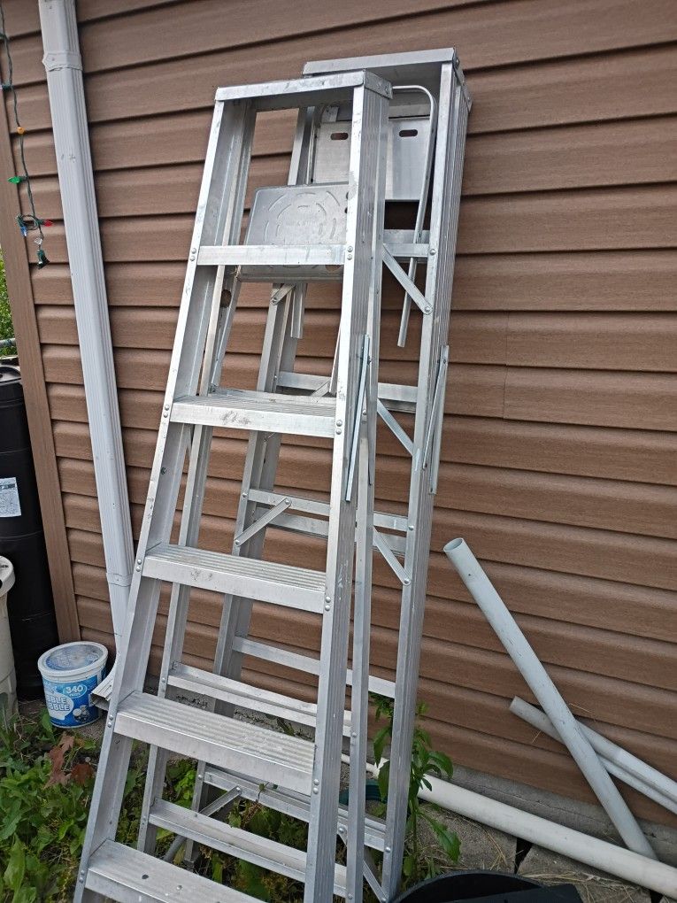 Tools On Step Ladders $25 Each