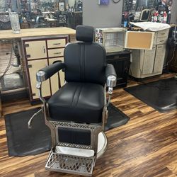 1950s Koken Antique Barber Chair