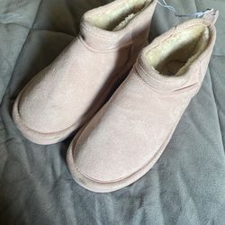 Light Pink Boots Size 3