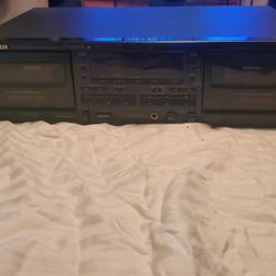 Pioneer Double Cassette Player 