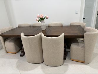Dining set (8 chairs)