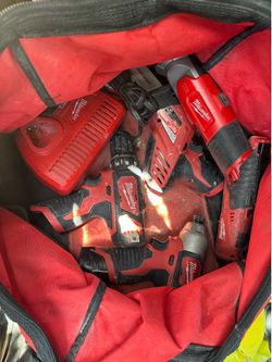 Milwaukee 12 volt tool set