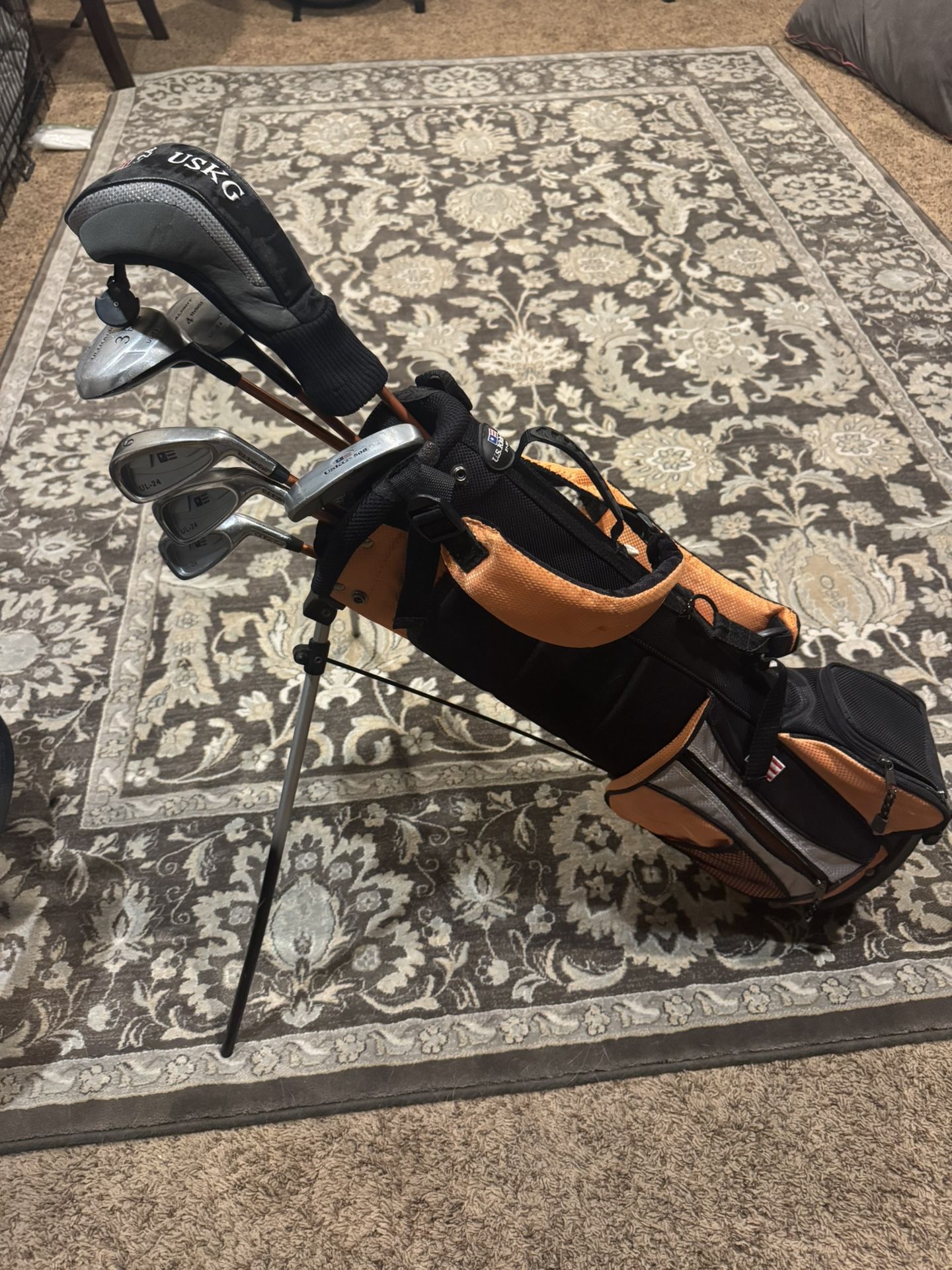 US Kids Golf Set (7 Piece w/ Bag)