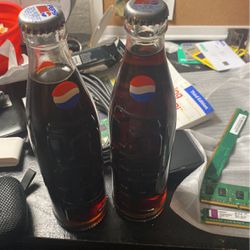 Vintage Glass Bottle Pepsi’s