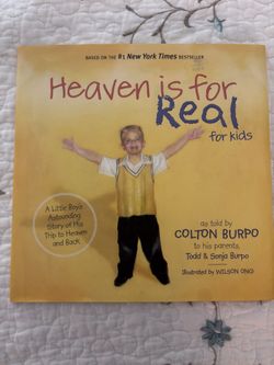 SALE Heaven Is For Real Hardcover Book For Kids By Todd Burpo Purchase 4 Books From My List $1.00 Each