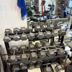 Hex Dumbbells 