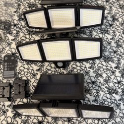 Tuffenough Solar Outdoor Lights 2500LM 3PACK