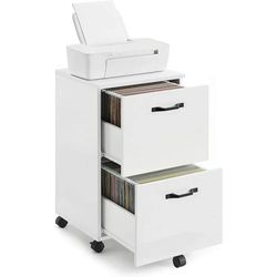 2-Drawer Rolling File Cabinet, Filing Cabinet