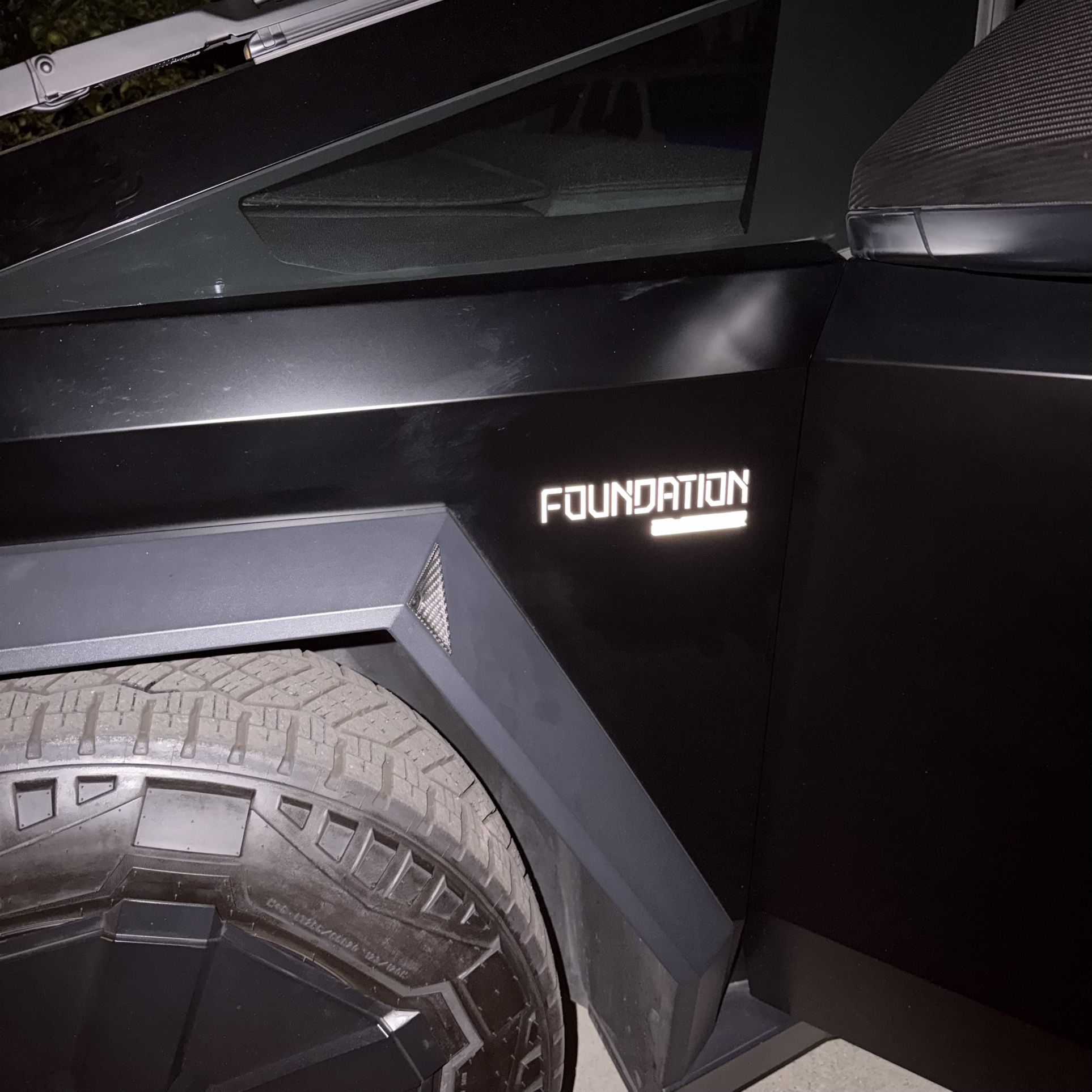 Tesla Cybertruck Found Sticker In 3m Reflective