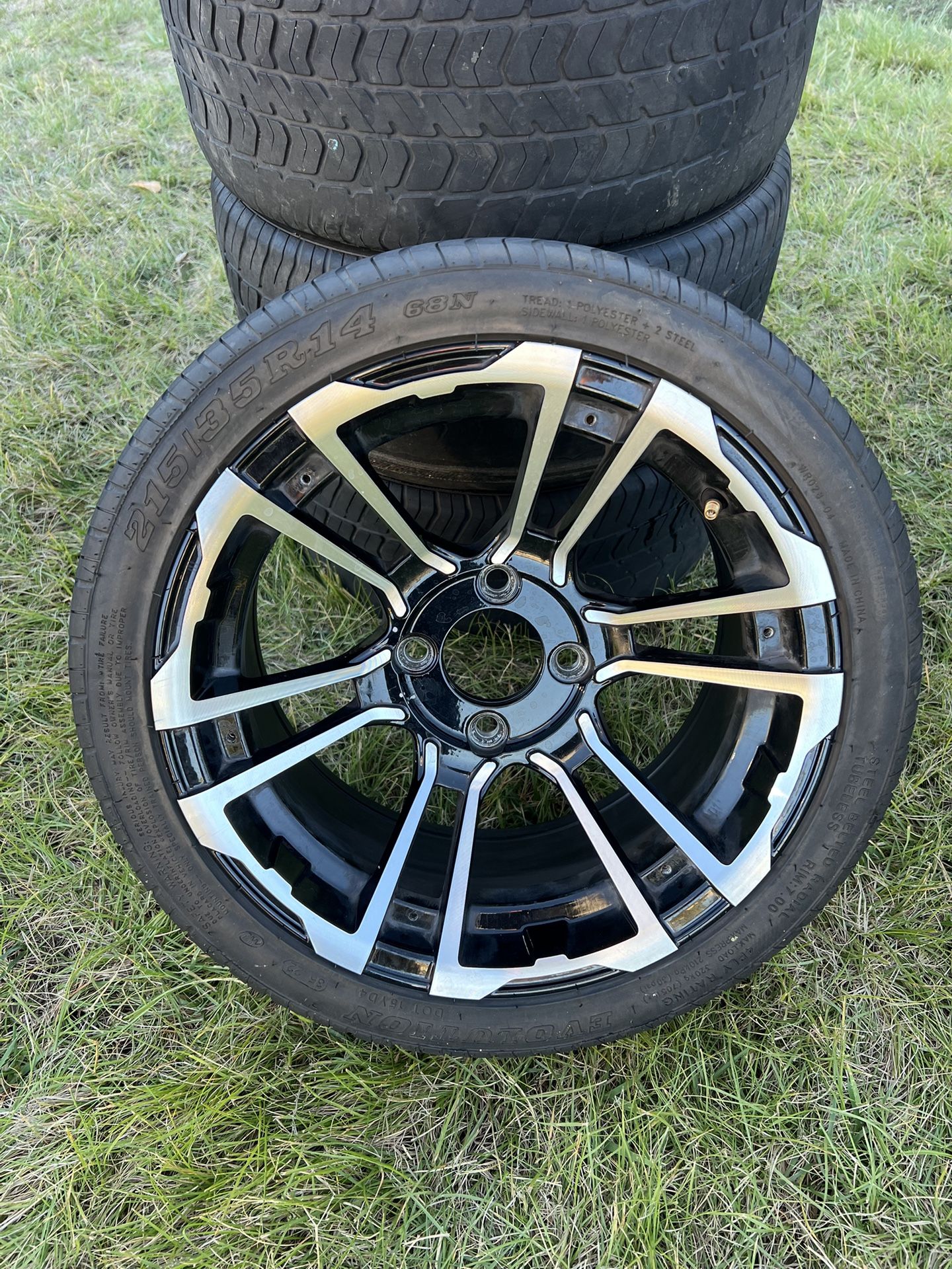 14” Golf Cart Wheels 