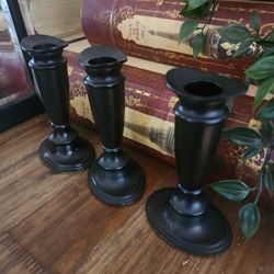 3 Candle Holders 