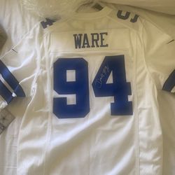Autographed Ware Jersey