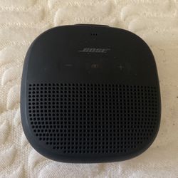 BOSE SPEAKER,BLACK, And It’s The Size Of A Portable Hotspot