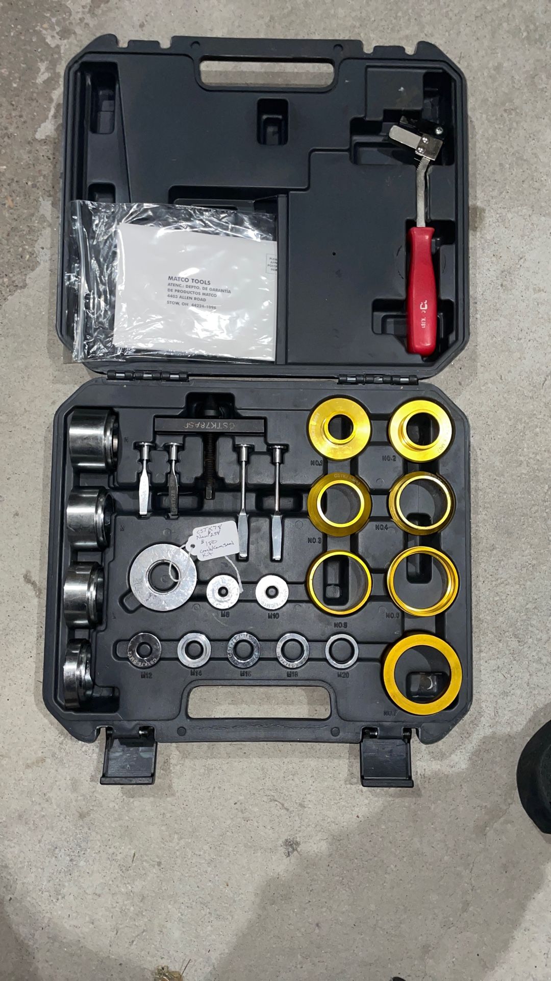 MATCO crank And Cam Seal