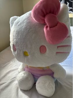 24 inch SANRIO JUMBO PLUSH KUROMI AND HELLO KITTY