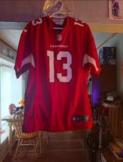 Cardinals NFL Red Jersey Warner Number 13 Size Medium