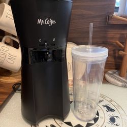  Mr. Coffee Iced Coffee Make With Cup (good Condition) 