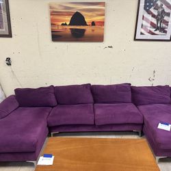 Purple Living Room Couch