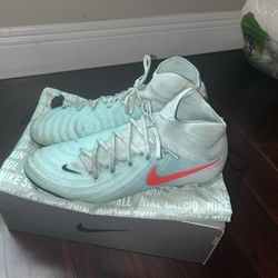 Nike Men’s Phantoms Luna II Elite FG Mint/Red Size 9.5 Soccer Cleats