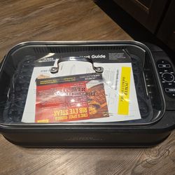 Power smokeless grill