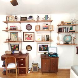 Vintage Record Cabinet, Vinyl Storage By Universal Hi Hat