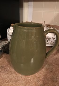 Nice pottery pitcher from Italy