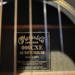 2002 Martin 000CXE Auditorium