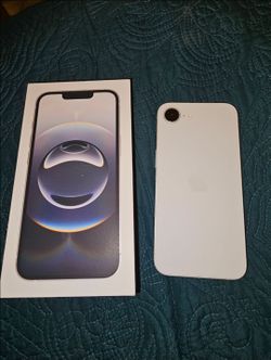 iphone 16e for Cricket, white color, 128gb, brand new, 100%battery health