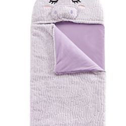 Halo Doll Plush Hooded Unicorn Sleeping Bag For Girls