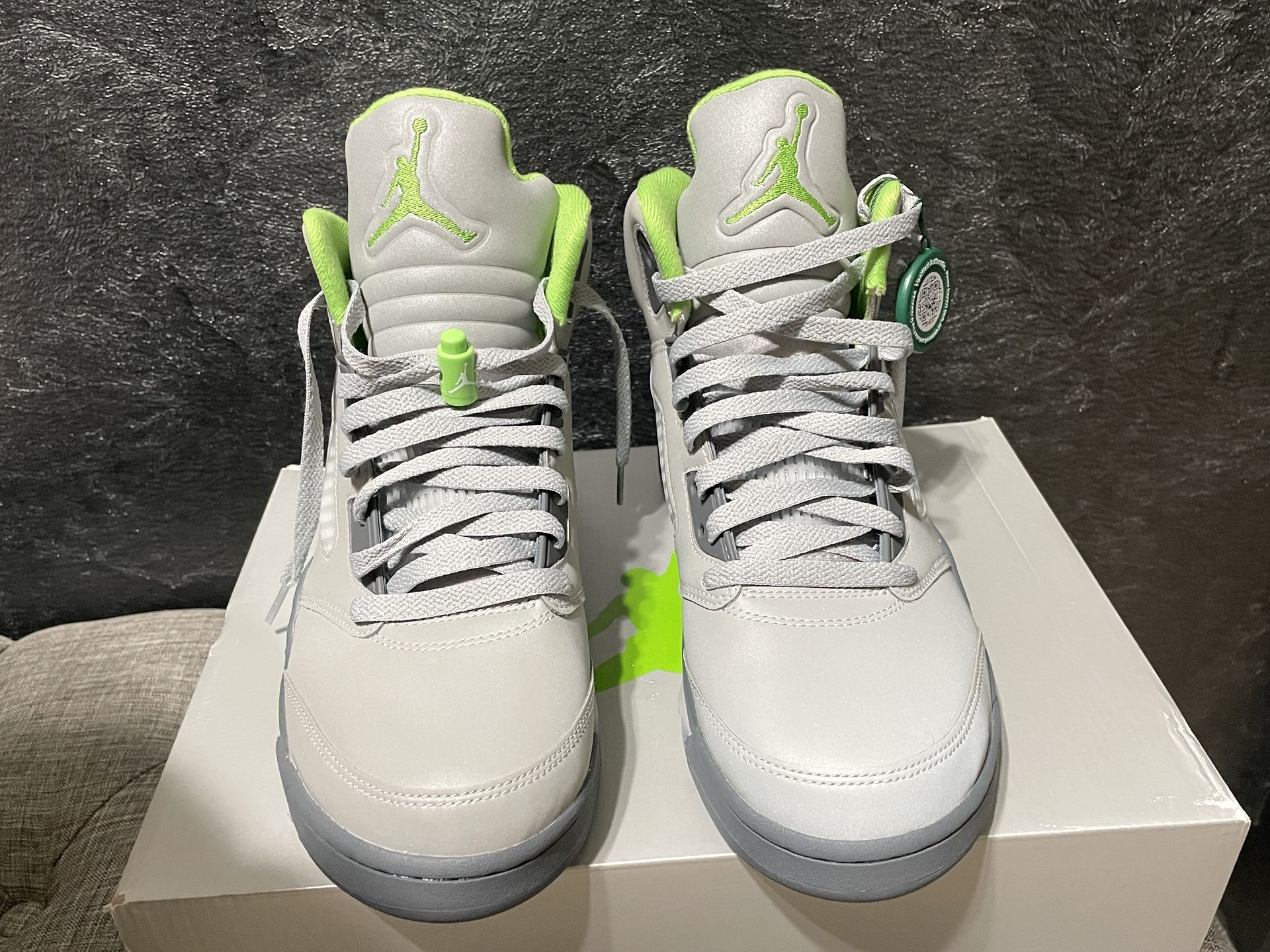 Jordan 5 Green Bean