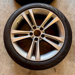 18” BMW OEM Wheels & Continental Runflat Tires — Set of 4