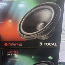 Focal Auditor Series RSB-300 12" dual 4-ohm voice coil subwoofer