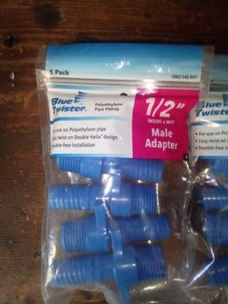1/2" Male Adapters