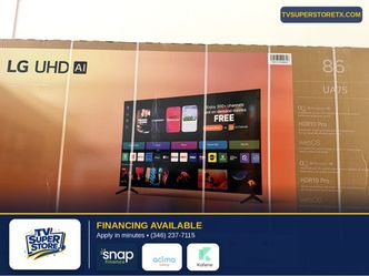 86”Lg HDR10 PRO 4K SMART TV