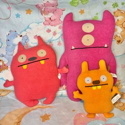 Ugly Dolls-lot of 3