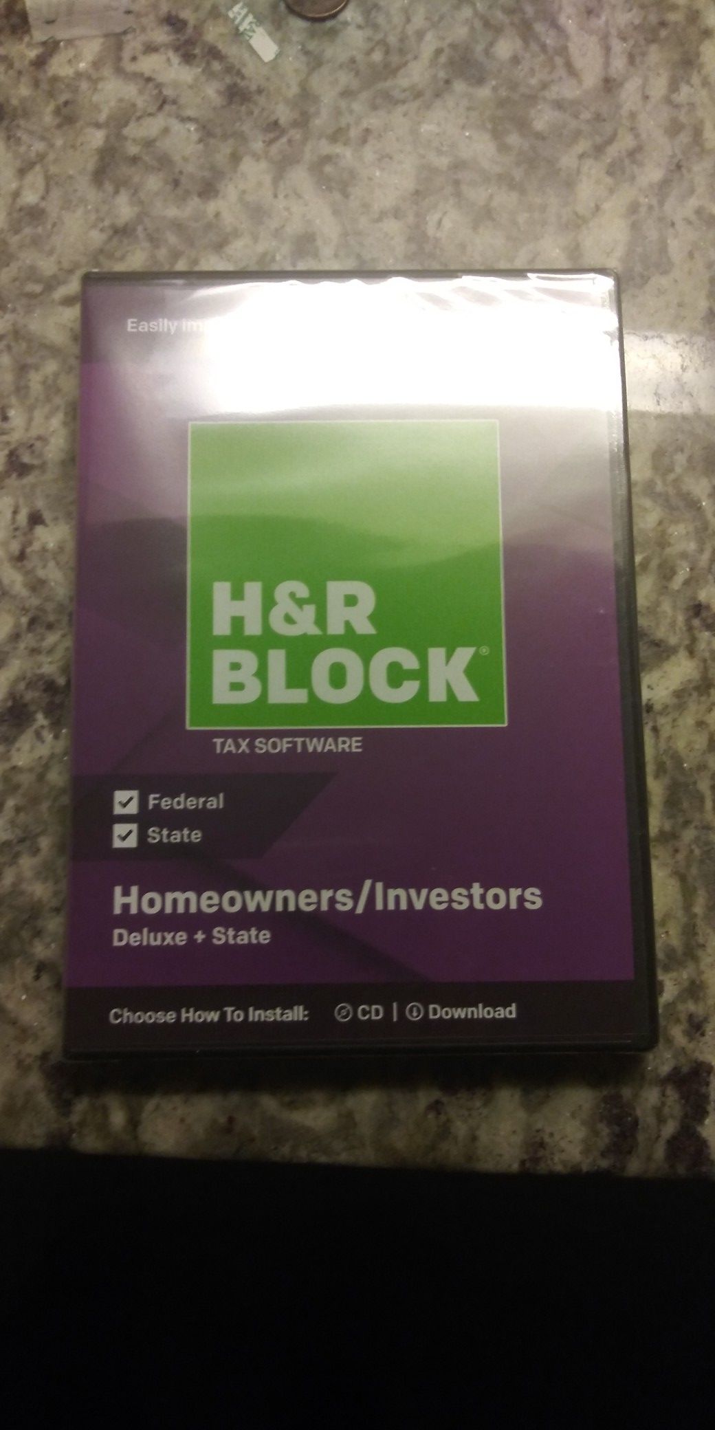 H&R BLOCK SOFTWARE 2018 (READ DESCRIPTION)