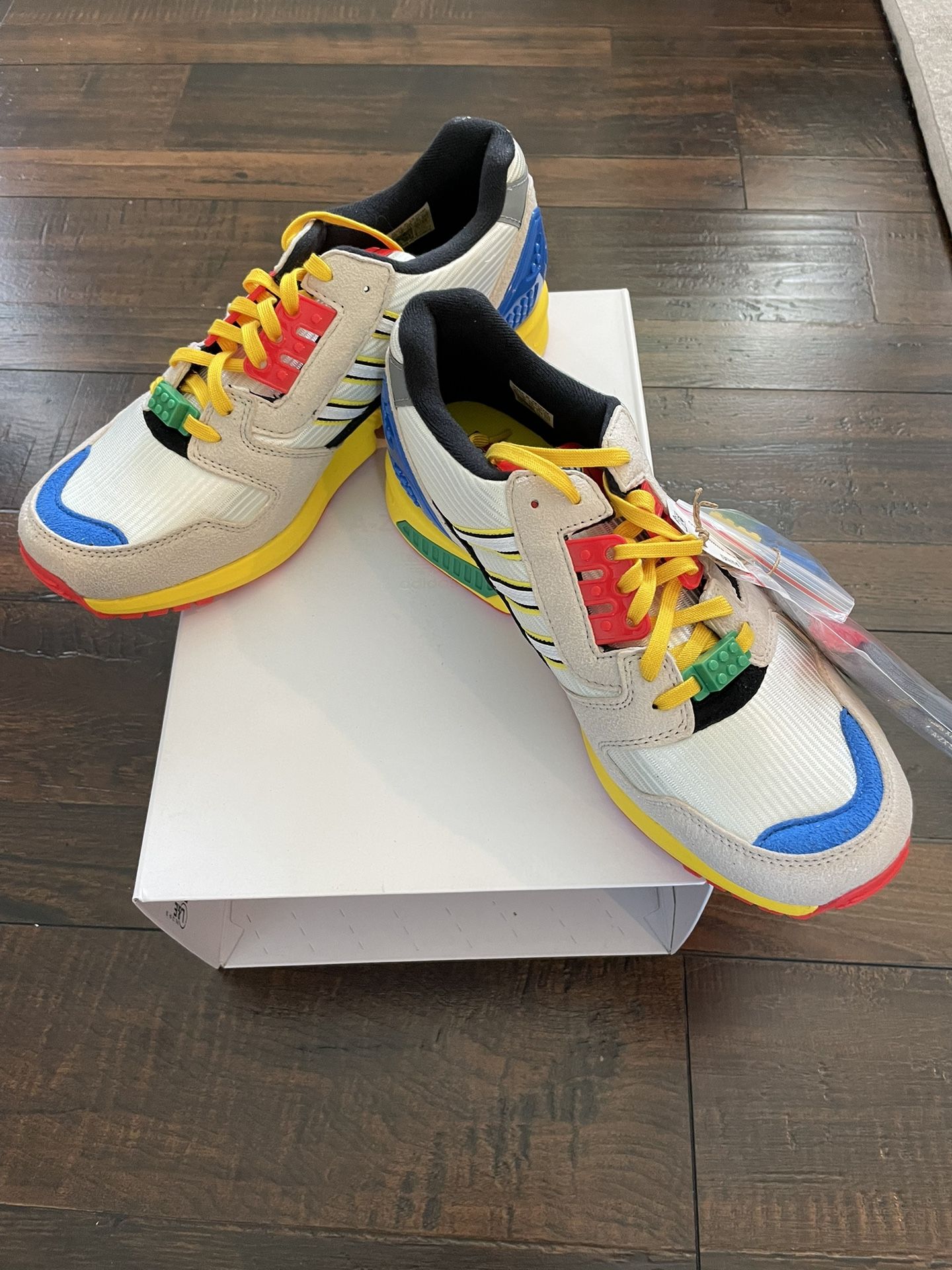 ADIDAS ZX 8000 LEGO LIMITED EDITION SNEAKERS BRAND NEW ~~~