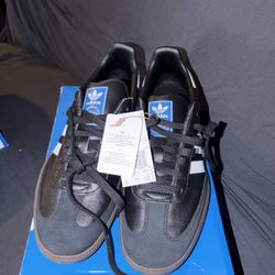 Adidas Sambas OG Black and White Men Size 12 NWT