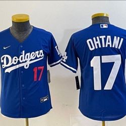 YOUTH LOS ANGELES DODGERS STITCHED BASEBALL JERSEY 