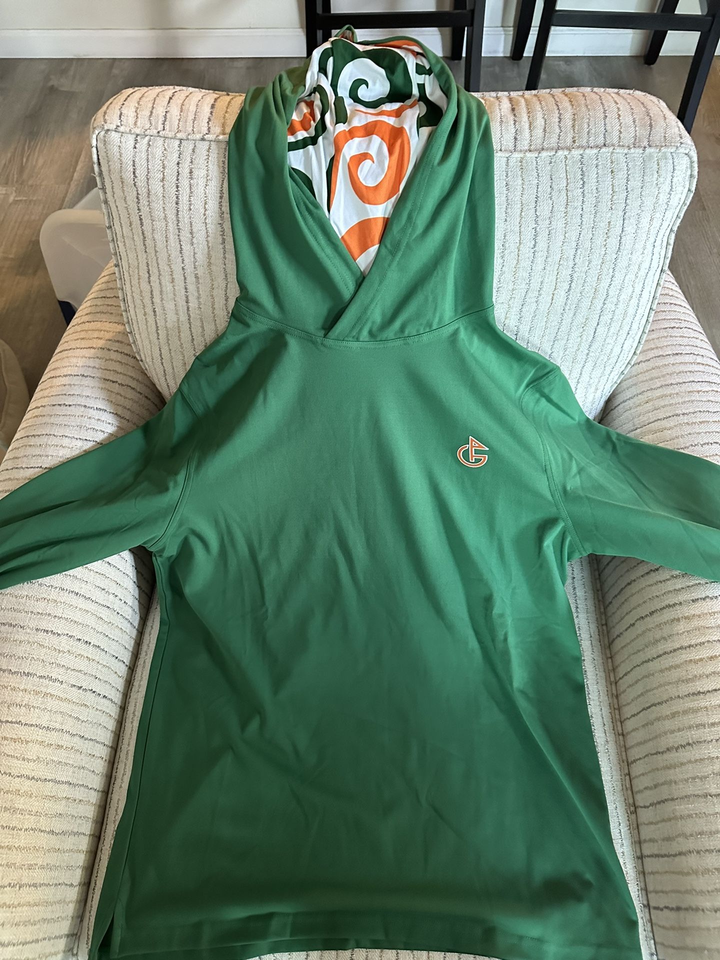Golf Pullover Hoodie Sz. S