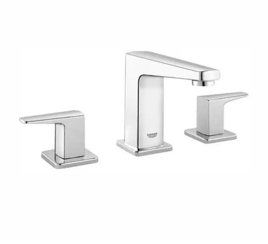 GROHE Tallinn 8 in. Widespread 2-handle Bathroom Faucet in StarLight Chrome