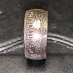Dollar Clad Coin Ring