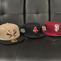 Fitted Hats All Size 7 1/2 