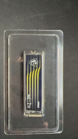 MSI SPATIUM M482 2TB NVMe Gen4 SSD - Brand New / Unused