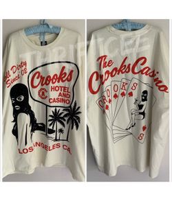 3XL Crooks & Castle “The Crooks Casino” Exclusive T Shirt