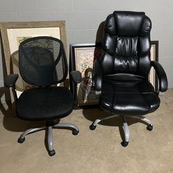 (2) High End Computer Chairs