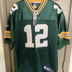 [AUTHENTIC] Reebok Onfield Aaron Rodgers Jersey, Size 54