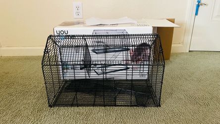 Kennel metal home for small animals