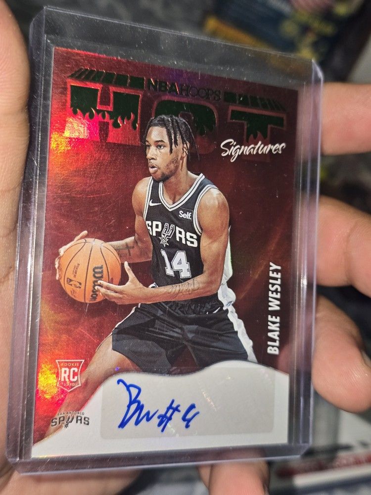 Blake Wesley Rookie Autograph SPURS