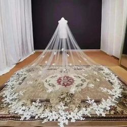 Off White Wedding Veil
